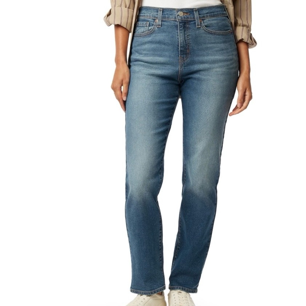 Levi's Women's Classic Straight Leg Blue Jeans 16 NWT
